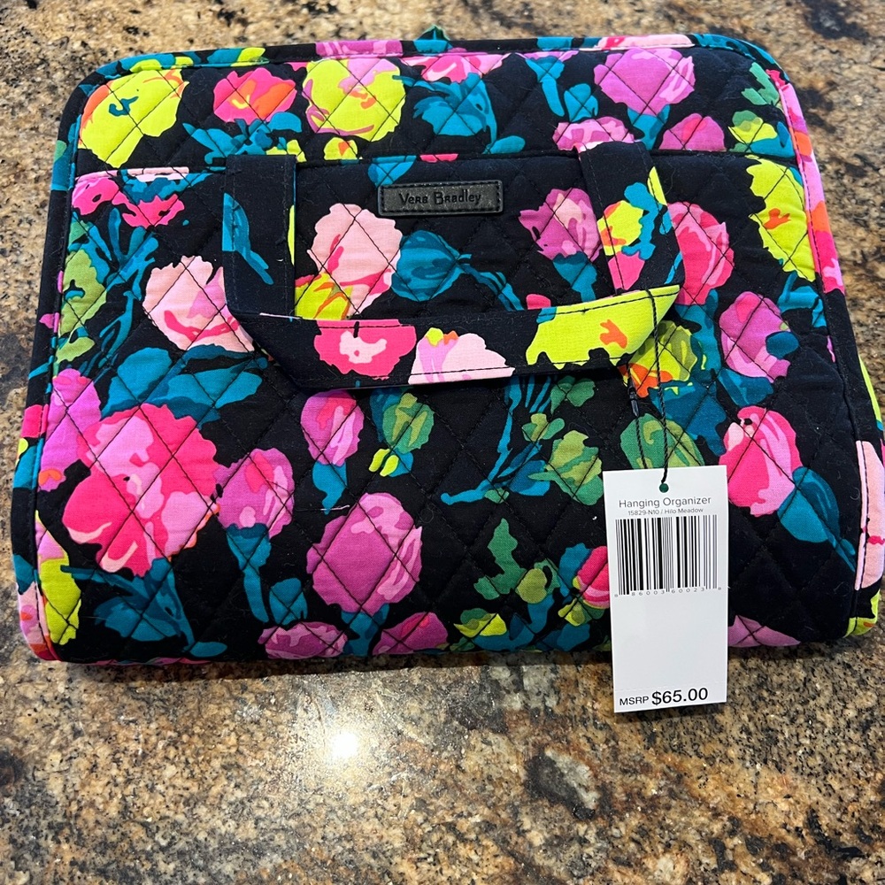 NWT Vera Bradley travel make up bag